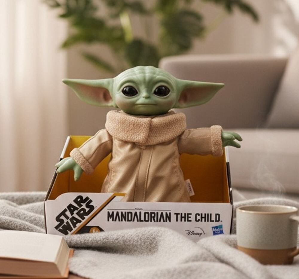 Star Wars The Mandalorian The Child Baby Yoda Grogu 6.5" Posable Figure Disney